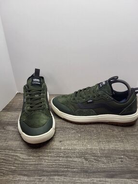 VANS UltraRange Exo MTE Grape Leaf Green White Mens Sz 8, Womens 9.5